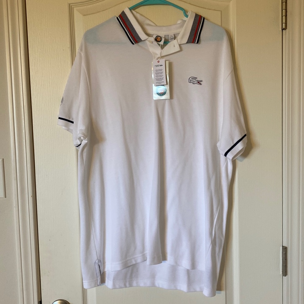 Lacoste Collared Short Sleeved Shirt